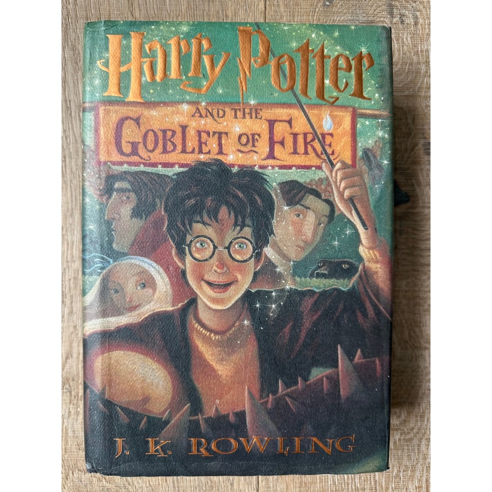 Harry Potter Goblet of Fire 1st Edition 1st Print Errors Pg 291 667 Rare Book
